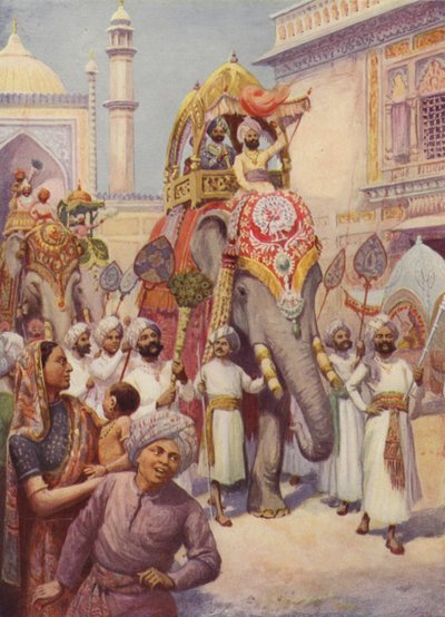 Going to a Durbar by English School
